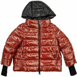 👉 Downjacket vrouwen rood Hooded down jacket