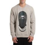 👉 Sweatshirt l male grijs Mask