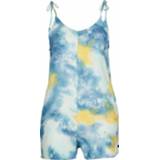 👉 Hurley - Women's Tie Strap Romper - Jumpsuit maat L, grijs