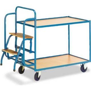 👉 Staal ROLLCART AUG 71 Order pickwagen Poedercoating Laadvermogen (max.): 250 kg 4250448501430