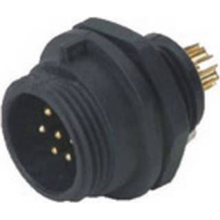 👉 Deltron Connectors DELKSP1312/P4 Rondconnector Stekker, inbouw Totaal aantal polen: 4 1 stuk(s)