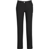 👉 Mammut - Women's Runbold Guide Softshell Pants - Trekkingbroek maat 44 - Long, zwart