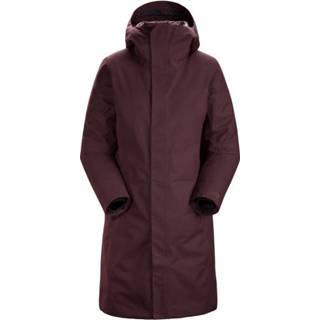 👉 Arc'teryx - Women's Kole Down Coat - Lange jas maat XL, zwart/bruin