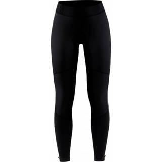 👉 Bike zwart XS vrouwen Craft - Women's Core SubZ Wind Tights Fietsbroek maat XS, 7318573594509