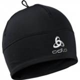 👉 Muts zwart One Size uniseks Odlo - Kid's Hat Polyknit Warm Eco maat Size, 7613361897573