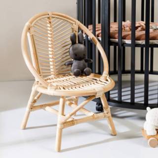 👉 Kinderstoel hout rotan naturel baby's kinderen Europe Baby Julia 6013805024021
