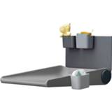 👉 Grijs Dusty Grey commode Leander Wally Wandcommode 5707770601738