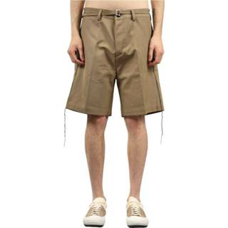 👉 Bermuda W33 W40 male beige baggy shorts