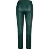 👉 Legging kunstvezels donkergroen effen iets hogere band vrouwen groen MIAMODA 4055706953859