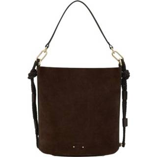 👉 Onesize vrouwen bruin Bolso Bucket Serraje 1634989371739