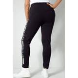 👉 Legging effen makkelijk te combineren vrouwen zwart wit Angel of Style Zwart/Wit 4055706884795