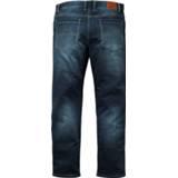 👉 Spijker broek zeer comfortabel effen donkerblauw mannen blauw Jeans Men Plus 4055704668069 4055704668175