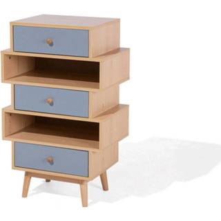 Houtkleur Beliani Morada - Commode-lichte Houtkleur-spaanplaat 4260586354850