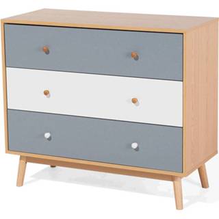 👉 Houtkleur Beliani Mesam - Commode-lichte Houtkleur-spaanplaat 4260586354867