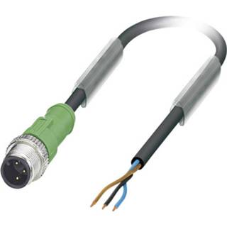 👉 Phoenix Contact 1682566 Sensor/actuator connector, geassembleerd M12 Stekker, recht 10.00 m Aantal polen: 3 1 stuk(s)