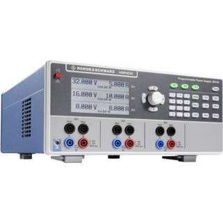 👉 Rohde & Schwarz HMP4040 Labvoeding, regelbaar 32 V (max.) 10 A (max.) 384 W USB, LAN Op afstand bedienbaar, Programmeerbaar Aantal uitgangen 4 x