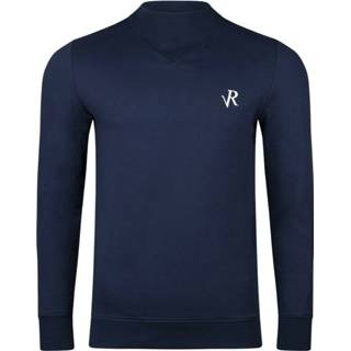 👉 Sweater XL male blauw Crewneck