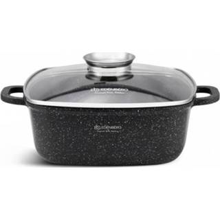 👉 Kookpan aluminium Edënbërg Stonetec Line - Luxe Kookpan/braadpan Met Deksel 2,8 Liter 7444736336348