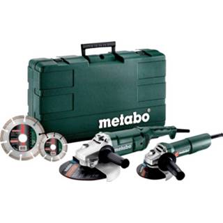 👉 Haakse slijper Metabo WE 2200-230 + W 750-125 685172510 Incl. koffer 4061792171015