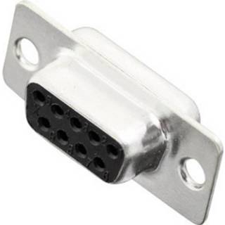 👉 MH Connectors MHDD09-F-T-B-S 2103-0100-11 D-sub female connector 180 ° Aantal polen: 9 Solderen 1 stuk(s)