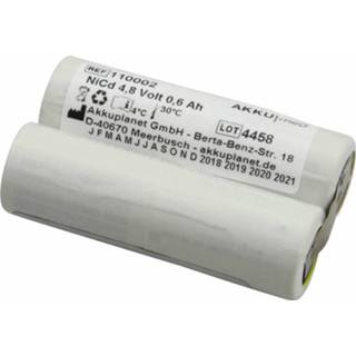 👉 Accu voor medisch apparaat Akku Med Vervangt originele KR-600AE Customed 4.8 V 600 mAh 2050006204504