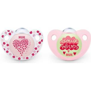 👉 Speen siliconen Nuk 2 Dag & Nacht Fopspenen 6-18m Duo 3159921221968
