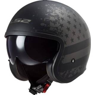 Zwart 2XL active LS2 OF599 Spitfire Black Flag 6934432855201