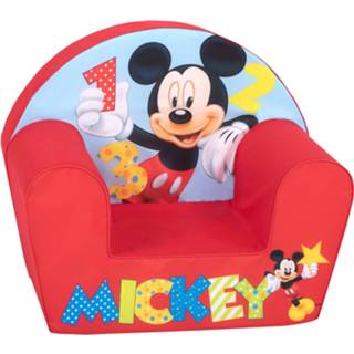 👉 Rood kinderen Nicotoy Kinderzetel Disney Mickey 1-2-3 Schuimrubber 5400868008746