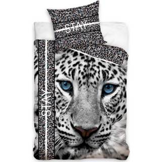 👉 Dekbedovertrek katoen Animal Pictures Panter - Eenpersoons 140 X 200 Cm 5902689480089