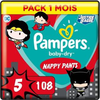 👉 Pamper 5 27 baby's Pampers Baby-dry Broek Maat - Slipjes 1 Maandverpakking 8006540002483