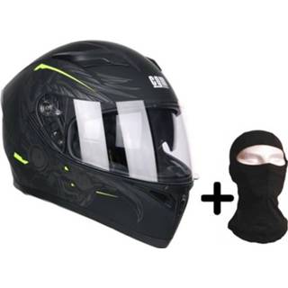 👉 Helm zwart geel mannen Cgm 316s Indian + Bivakmuts - Heren En 8059973144831