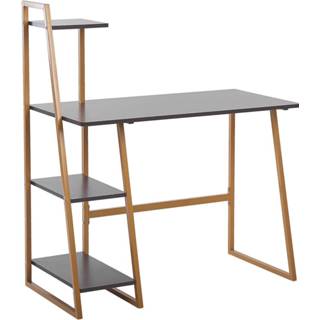 👉 Grijs Beliani George - Bureau-grijs-vezelplaat 4251682266499