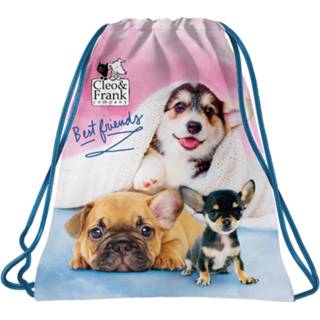 👉 Polyester Cleo & Frank Gymbag Best Friends - 41 X 35 Cm 5901130081271