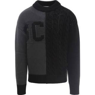 👉 L male zwart Jumper Fw22M020001