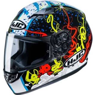 👉 Hjc Cs15 Navarro 9 Integraalhelm - Zwart, Wit En Rood