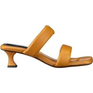 👉 Sandaal vrouwen oranje Wattierte Sandalen