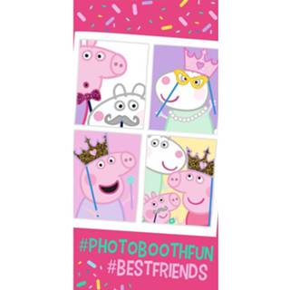 👉 Strandlaken katoen Peppa Pig Photobooth Fun - 70 X 140 Cm 5902729045865