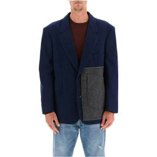 👉 Blazer male blauw