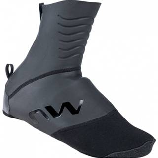 👉 Over schoenen uniseks l zwart grijs Northwave - Extreme Pro High Shoecover Overschoenen maat L, zwart/grijs 8030819218404