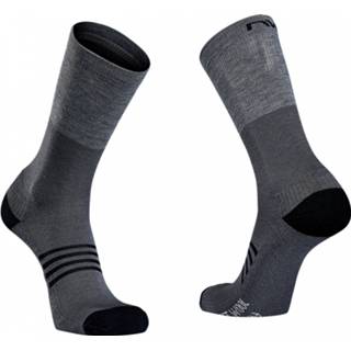 👉 Sock l uniseks grijs geel zwart Northwave - Extreme Pro High Fietssokken maat L, grijs/zwart/geel 8030819241297