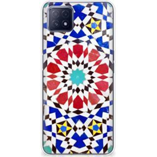 👉 Siliconen hoesje OPPO A53 5G | A73 TPU MozaÃ¯ek 8720632352774