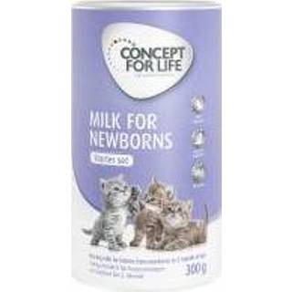 👉 Kattenvoer 300g Concept for Life Milk Newborns Starterset nat 4062911012325