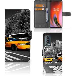 👉 Flipcover OnePlus Nord 2 5G Flip Cover New York Taxi 8720632043238