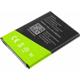 Telefoonaccu donkergroen Green Cell Samsung Galaxy Note 2 II N7100 3100 mAh 5902701412708