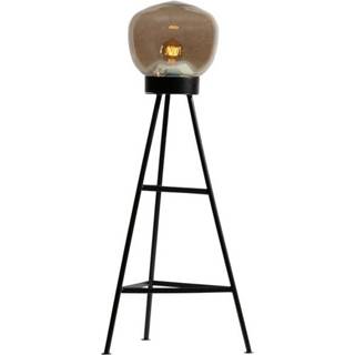 👉 BePureHome Dome Staande Lamp Glas Zwart