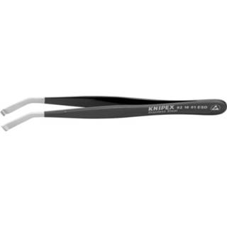 👉 Knipex 92 16 01 ESD ESD-positioneringspincet 1 stuks Stomp 120 mm 4003773086949
