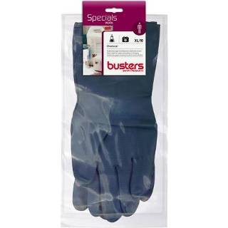 Handschoenen zwart male Busters Chemical latex M10 5414157730676