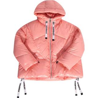 👉 Downjacket vrouwen roze Hooded down jacket