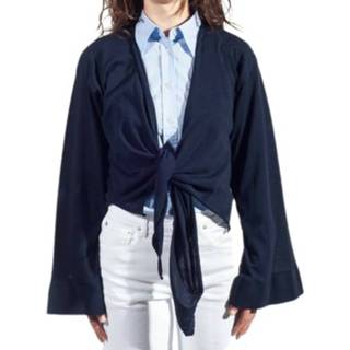 👉 Vrouwen blauw Giacca cardigan annodata