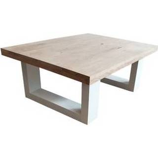 👉 Salontafel eikenhout male Wood4You New England 130x40x80cm 9110025711155